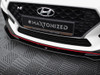 Maxton Front Splitter V.3 Hyundai I30 N Mk3 Hatchback / Fastback