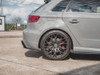 Maxton Street PRO Rear Side Splitters Audi RS3 8V Sportback