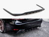 Maxton Rear Splitter (Vertical Bars) Lexus LS Mk4 Facelift