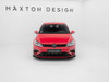 Maxton Street PRO Front Splitter + Flaps Volkswagen Golf R / R-Line Mk7 Facelift