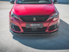 Maxton Front Splitter V.1 Peugeot 308 GT Mk2 Facelift
