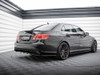 Maxton Rear Splitter (Vertical Bars) Mercedes E63 AMG Sedan W212 Facelift