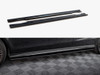Maxton Side Skirts Diffusers Mercedes E63 AMG / AMG-Line Sedan W212 Facelift