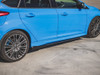 Maxton Street PRO Side Skirts Diffusers + Flaps Ford Focus RS Mk3