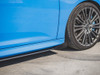 Maxton Street PRO Side Skirts Diffusers + Flaps Ford Focus RS Mk3