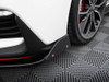 Maxton Front Splitter V.6 + Flaps Hyundai I30 N Mk3 Hatchback / Fastback