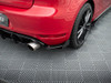 Maxton Street PRO Rear Side Splitters + Flaps VW Golf GTI Mk6
