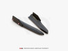 Maxton Rear Side Splitters V.2 + Flaps Skoda Octavia RS Estate / Liftback Mk4 / Mk4 Facelift