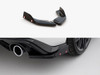 Maxton Rear Side Splitters V.4 + Flaps Volkswagen Golf GTI / GTE Mk8