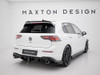 Maxton Rear Side Splitters V.4 + Flaps Volkswagen Golf GTI / GTE Mk8