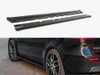Maxton Side Skirts Diffusers Mitsubishi Lancer MK8 (2007-2016)
