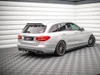 Maxton Rear Splitter (Vertical Bars) Mercedes C W205 Estate