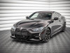 Maxton Street PRO Front Splitter + Flaps BMW 4 M-Pack / M440i G22 / G23 / G22 Facelift / G23 Facelift