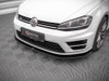 Maxton Street PRO Front Splitter V.2 VW Golf R Mk7