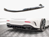 Maxton Rear Splitter (Vertical Bars) V.2 Mercedes A 35 AMG Sedan V177