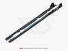 Maxton Side Skirts Diffusers V.2 + Flaps Ford Fiesta ST / ST-Line Mk8