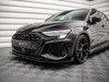 Maxton Street PRO Front Splitter V.1 + Flaps Audi RS3 8Y