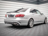 Maxton Rear Splitter (Vertical Bars) Mercedes E Amg-Line Sedan W212 Facelift