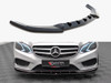 Maxton Front Splitter V.2 Mercedes E Amg-Line Sedan W212 Facelift (2012-2016)