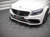 Maxton Front Splitter V.1 Mercedes-AMG C63 Coupe AMG Aero Pack C205 Facelift