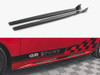 Maxton Side Skirts Diffusers V.1 + Flaps Toyota Corolla GR Sport Hatchback XII