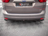 Maxton Central Rear Splitter (Vertical Bars) Ford C-Max Mk2
