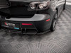 Maxton Street PRO Rear Side Splitters Mazda 3 MPS Mk1 US-Spec Version