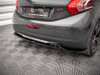 Maxton Rear Side Splitters Peugeot 208 GTI Mk1