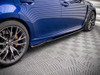 Maxton Side Skirts Diffusers Lexus GS F Mk4 Facelift