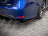 Maxton Street PRO Rear Side Splitters Lexus GS F Mk4 Facelift