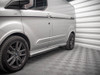 Maxton Side Skirts Diffusers Ford Transit Custom ST-Line Mk1 Facelift