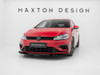 Maxton Hybrid Front Racing Splitter VW Golf 7 R / R-Line Facelift