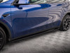 Maxton Side Skirts Diffusers V.1 Tesla Model Y