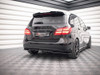 Maxton Rear Splitter (Vertical Bars) Mercedes B W246 Facelift
