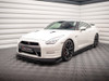 Maxton Front Splitter + Flaps Nissan GTR R35 1st Facelift