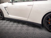 Maxton Side Skirts Diffusers Nissan GTR R35 1st Facelift