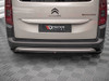Maxton Central Rear Splitter Citroen Berlingo Mk3