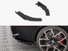 Maxton Street Pro Rear Side Splitters + Flaps BMW 4 M-Pack G22 / G23 / G22 Facelift / G23 Facelift