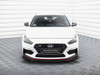 Maxton Street PRO Front Splitter + Flaps Hyundai I30 N Mk3 Hatchback / Fastback