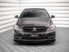 Maxton Front Splitter V.2 Mercedes-Benz C Coupe / Sedan / Estate AMG-Line C204 / W204 Facelift / S204 Facelift