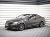 Maxton Side Skirts Diffusers Mercedes-Benz C Coupe / Sedan / Estate AMG-Line C204 / W204 Facelift / S204 Facelift