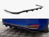Maxton Central Rear Splitter (Vertical Bars) Lexus ES F Sport Mk7