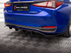 Maxton Central Rear Splitter (Vertical Bars) Lexus ES F Sport Mk7