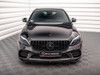 Maxton Front Splitter V.1 Mercedes-Benz C AMG Line Sedan / Coupe / Estate W205 / C205 / S205 Facelift