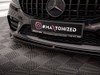 Maxton Front Splitter V.1 Mercedes-Benz C AMG Line Sedan / Coupe / Estate W205 / C205 / S205 Facelift