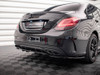 Maxton Rear Splitter (Vertical Bars) Mercedes C AMG Line W205 Facelift