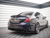 Maxton Street PRO Rear Diffuser Mercedes-AMG C43 Sedan / Estate W205 / S205 Facelift
