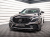 Maxton Front Splitter V.2 Mercedes-Benz C AMG Line Sedan / Coupe / Estate W205 / C205 / S205 Facelift