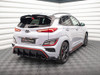 Maxton Rear Side Splitters V.1 + Flaps Hyundai Kona N Mk1