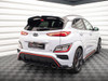 Maxton Central Rear Splitter Hyundai Kona N Mk1